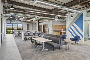 Interior Flex+ photography of suite 200 at 120 Progress at Innovation Office Park in Irvine, CA.