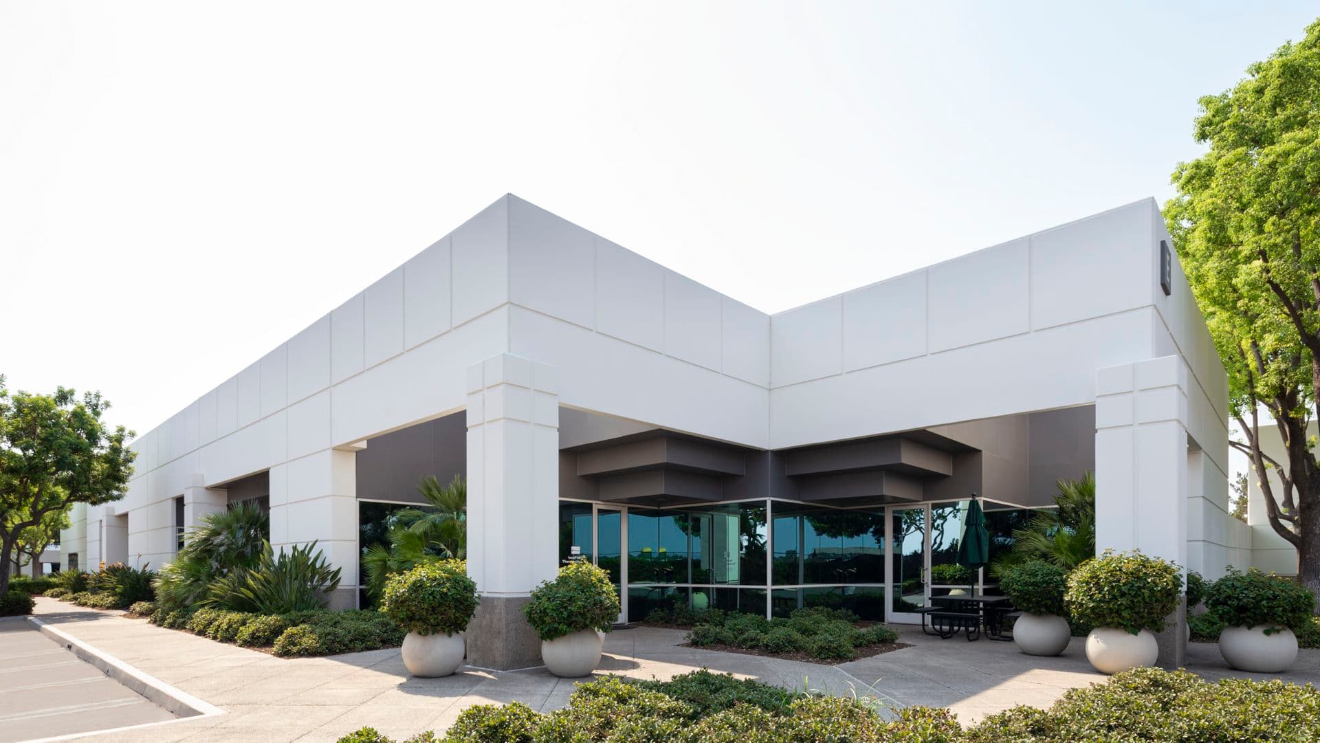 Exterior building photography at One Technology Park in Irvine, CA