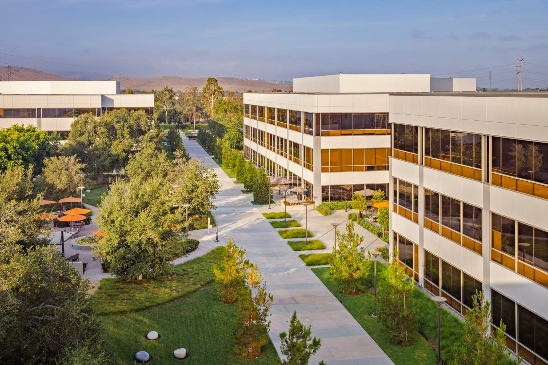 Exterior Photography of Sand Canyon Business Center, in Irvine, CA.