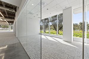 Interior photography of suite 100 at 17700 Laguna Canyon Road in Irvine, CA.