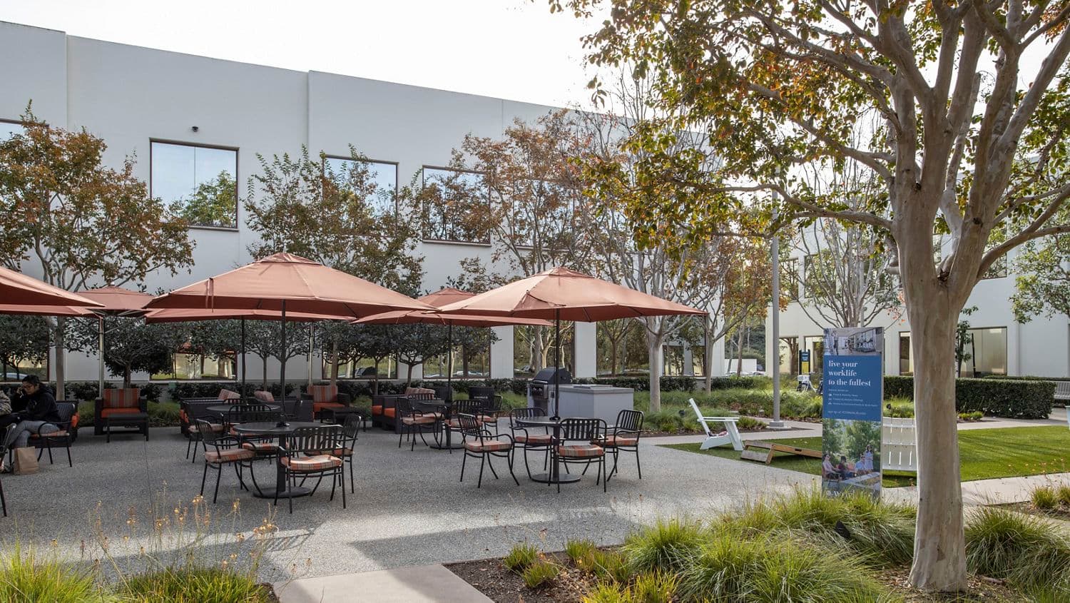 Exterior photography of 101 & 111 Academy at UCI Research Park, in Irvine, CA.