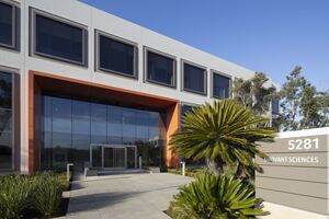 Exterior view of building 5281 California Avenue at UCI Research Park in Irvine, CA.