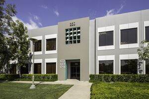 Exterior view of 250 Commerce at Market Place Center in Irvine, CA.