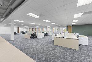 Interior photography of 310 Commerce, suite 250 in Irvine, CA.