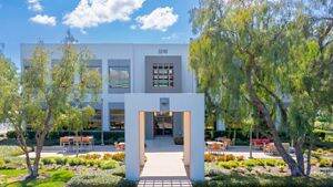 Exterior photography of 3240 El Camino Real in Irvine, CA.