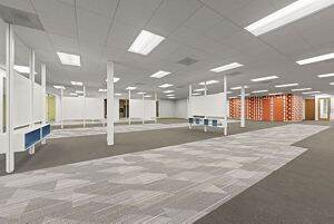 Interior photography of 400 Exchange, suite 250 in Irvine, CA.