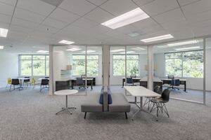 Interior photography of suite 250 at 3580 Carmel Mountain Road in San Diego, CA.