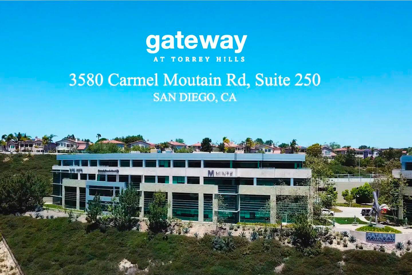 3580 Carmel Mountain Road  Suite 250 in Sand Diego, CA