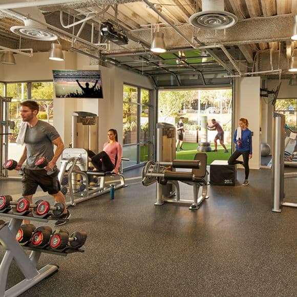 Fitness Room at 12544 High Bluff Drive, San Diego, CA