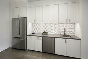 Interior view of Flex Workspace+ suite 240 in 12265 El Camino Real Road at Paseo Del Mar in San Diego, CA.