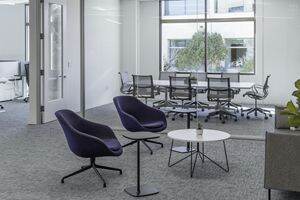 Interior view of Flex Workspace+ suite 240 in 12265 El Camino Real Road at Paseo Del Mar in San Diego, CA.