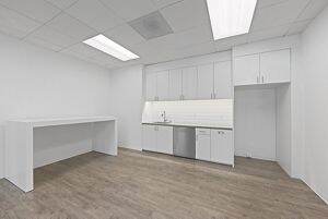 Interior view of Flex Workspace Suite 230 at 10590 West Ocean Air Drive in Torrey View, in San Diego, California.