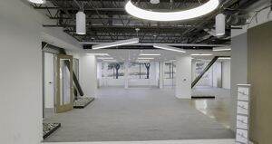 Interior view of Suite Office in Flex Workplace+ Suite 150 in Township 14 at 12680 High Bluff Dr., in San Diego, California.