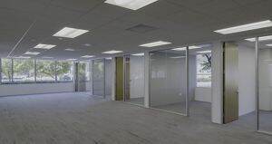 Interior view of Suite Office in Flex Workplace+ Suite 150 in Township 14 at 12680 High Bluff Dr., in San Diego, California.