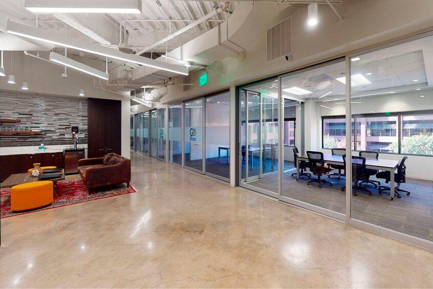 Interior view of suite 300 at 101 West Broadway, in San Diego, California.