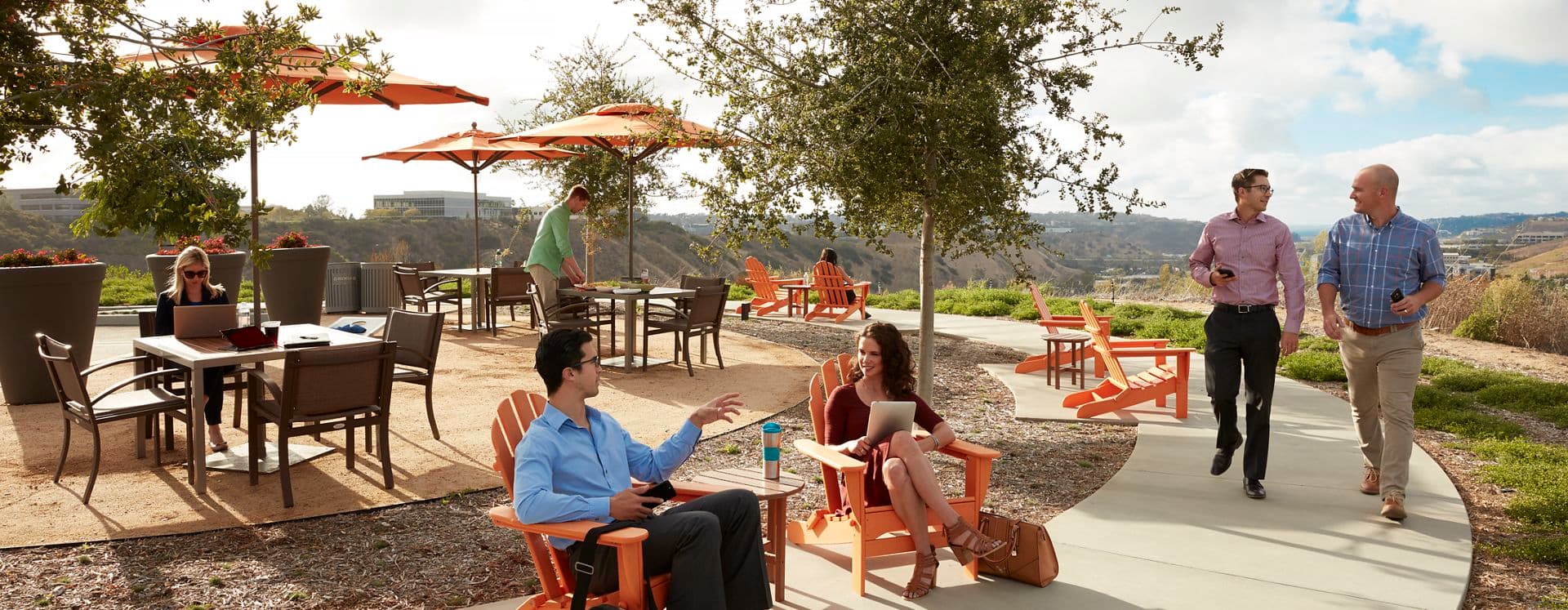 Outdoor Workspace - Eastgate - 4850 Eastgate Mall,  San Diego, CA 92121