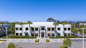 Building hero photography of 9530 Towne Centre Drive in San Diego, CA.