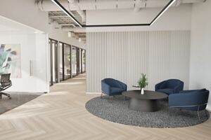 Interior rendering of 4275 Executive Square, Suite 825 in San Diego, CA.