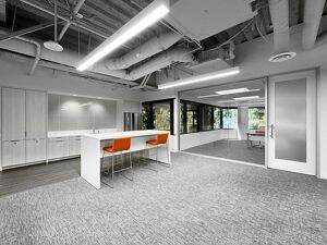 Interior photography of suite 220 at 4370 La Jolla Village Dr. in San Diego, CA.