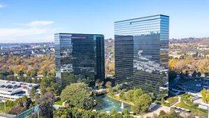 Aerial photography of Centerside in San Diego, CA.