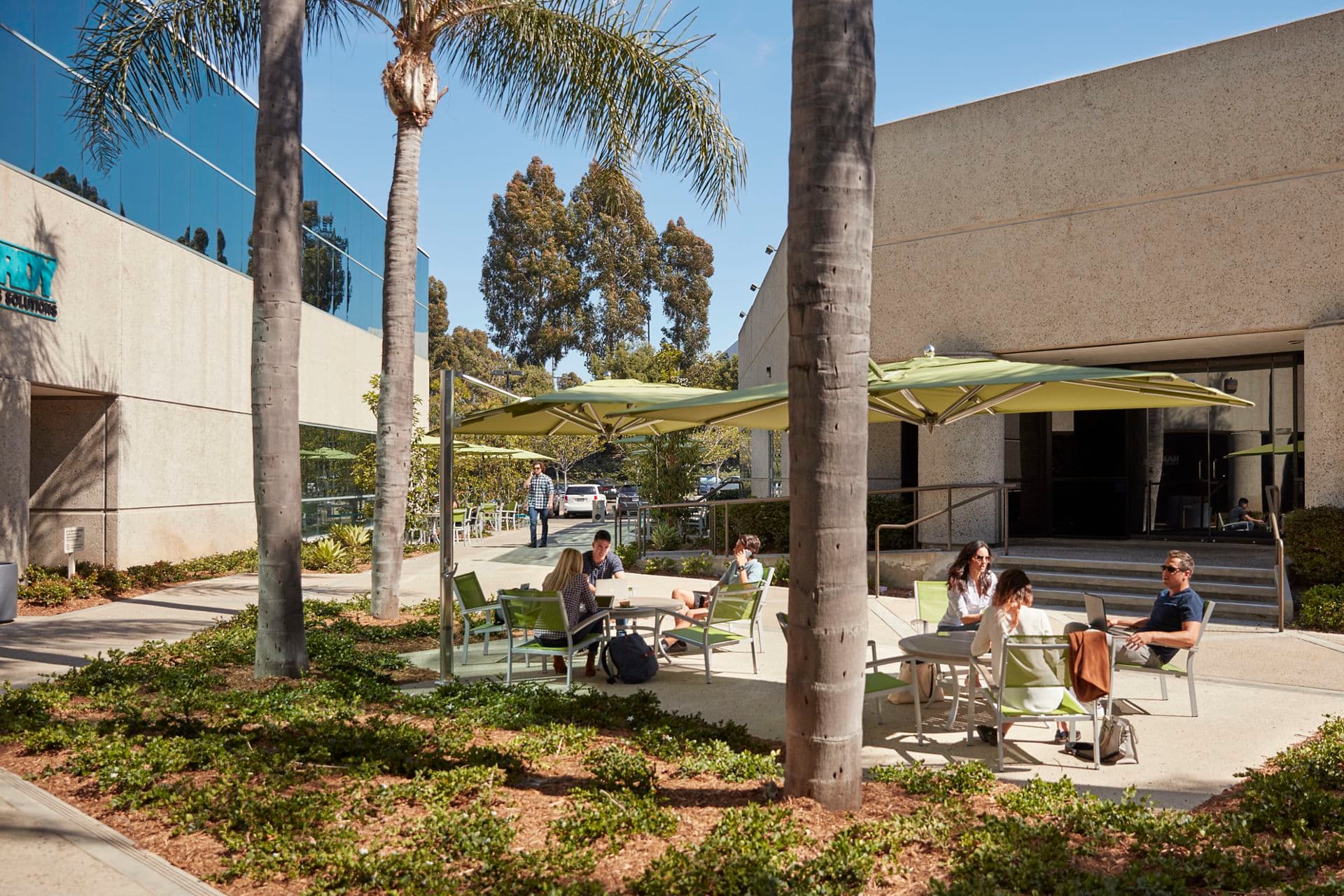 Outdoor workspace photography at Canyon Ridge, San Diego, CA