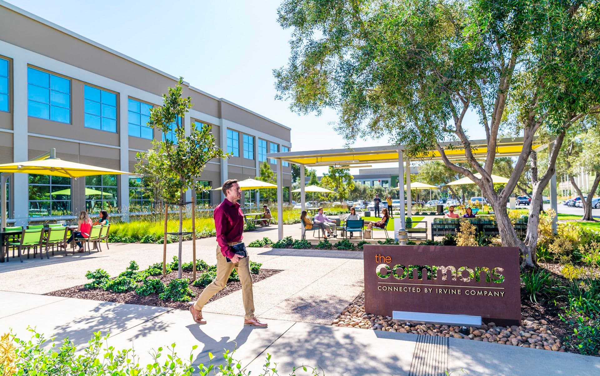 Lifestyle photography of The Commons at McCarthy Center in Milpitas, CA