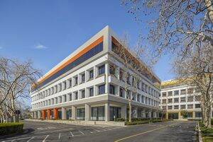 Exterior photography of 2540 N. First St. in San Jose, CA.