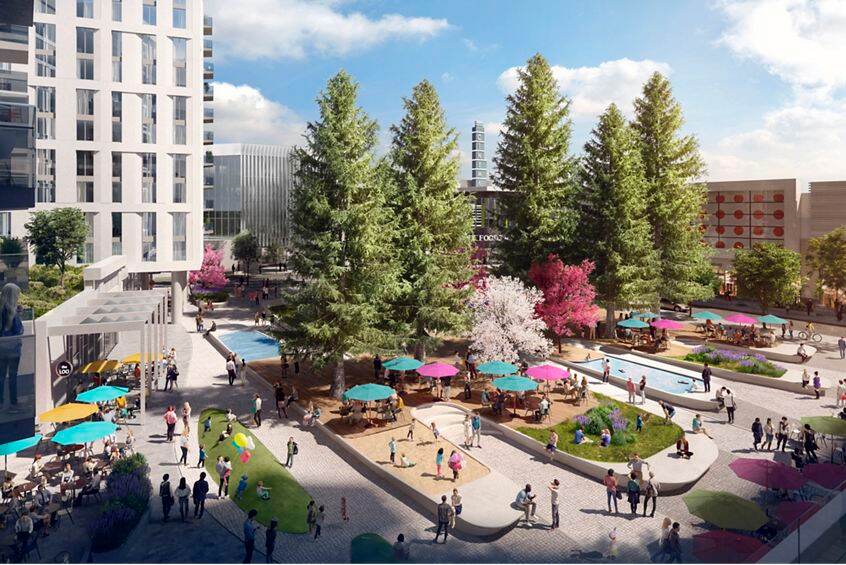 Rendering of downtown Sunnyvale, a featured amenity for 275 N Mathilda located in Sunnyvale, CA